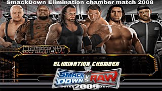 WWE Elimination chamber match 2008 SVR PCSX2 | SmackDown vs Raw 2009