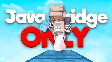 Bedwars but I can only Java Bridge! | Nethergames