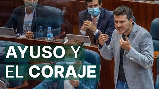 Ayuso y su concepción del coraje: cuidar al 1% de ultramillonarios y dejar caer al 1% de contagiados
