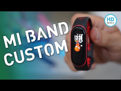 Xiaomi Mi Band 4 PERSONALIZZAZIONE Hardware e Software