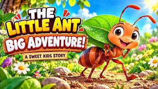 🐜 The Little Ant’s Big Adventure! 🌿 | A Cute Cartoon Story for Kids | #Shorts