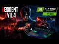 Resident Evil  4 Remake 1600p l Asus Scar 18 RTX 4080