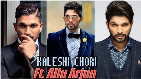 kaleshi chori x Allu Arjun | Allu Arjun Attitude Edit || EFX EDIT || flim animation