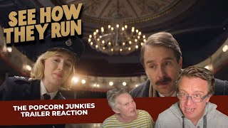 SEE HOW THEY RUN (Official Trailer - Saoirse Ronan) The Popcorn Junkies Reaction