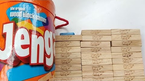 How to play Jenga game? Brain boosting Family game for vacation; Improves concentration; Toys review