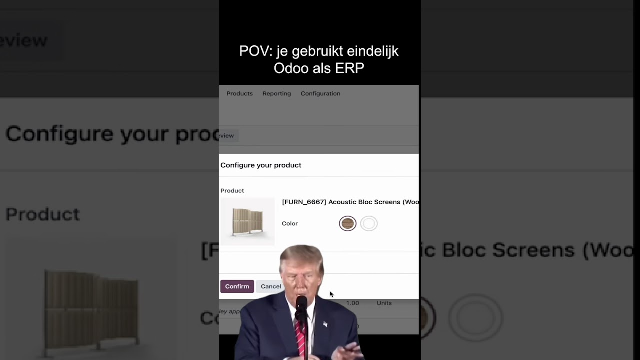 POV: je gebruikt eindelijk Odoo als ERP