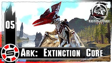 MODDED ARK: Extinction Core ep05 ~ Alpha Ptera Taming