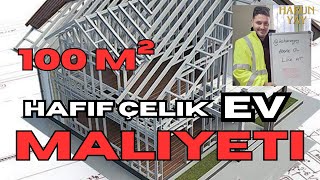 100 Metrekare Hafi̇f Çeli̇k Ev Mali̇yeti̇ Nedi̇r ?