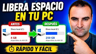 ✅ Cómo liberar espacio en tu PC (rápido y fácil)