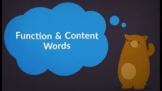 Function & Content Words