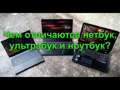 Video: Laptop notebook netbuki nima?