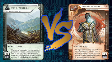 [EN] Android: Netrunner - In English #23 SSO Glacier VS Freedom Virus