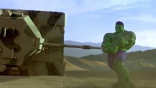 Hulk Throws a Tank - Hulk (2003) Movie Clip HD