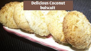 Coconut Buiscuit Recipy ناریل کے بسکٹ Craving Of Food With Ms