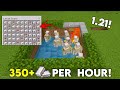 How to Build EASY Iron Farm in Minecraft 1.21+Tutorial pocket edition 