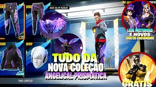 TUDO DA NOVA COLEÇÃO DA CALÇA ANGELICAL PRISMÁTICA!! LOJA MISTERIOSA, SKINS GRÁTIS, ATUALIZAÇÃO OB51