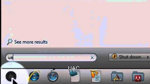 Quick tip -How to Disable UAC on Windows 7