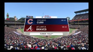 MLB The Show 16 Cubs VS Braves June 11 2016