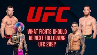 Fights the UFC should make next