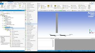 ANSYS FEA Stress in Pressurized Cylinder 2D Axisymmetric Analysis Part 1