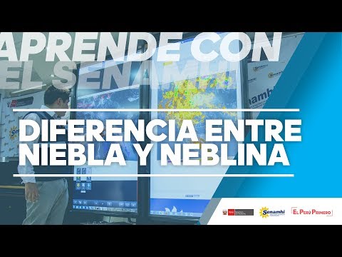 Vídeo: Diferencia Entre Niebla Y Niebla