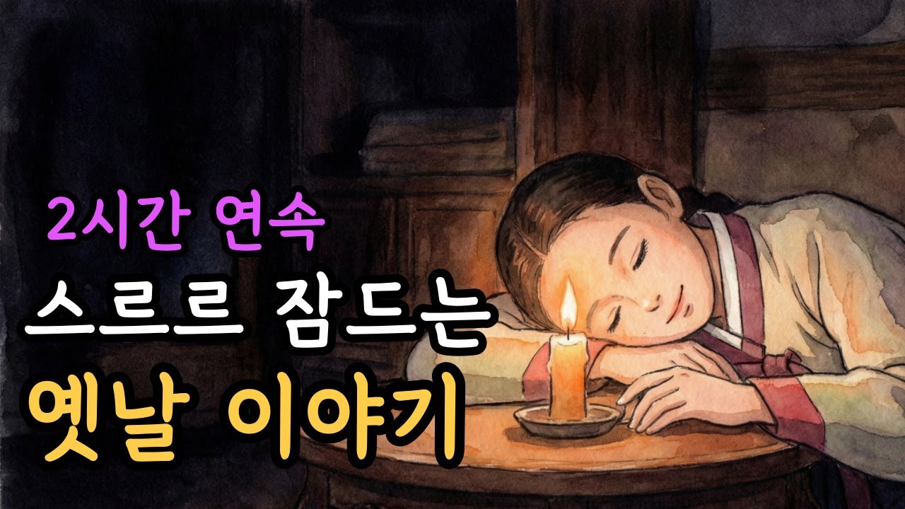 2시간 연속 옛날 이야기 | 잠자리 이야기 | 잠잘때 듣는 옛날이야기 | 야담 | 민담 | 잠오는 이야기 | 수면유도 오디오북 | 편안한 전래동화 ASMR