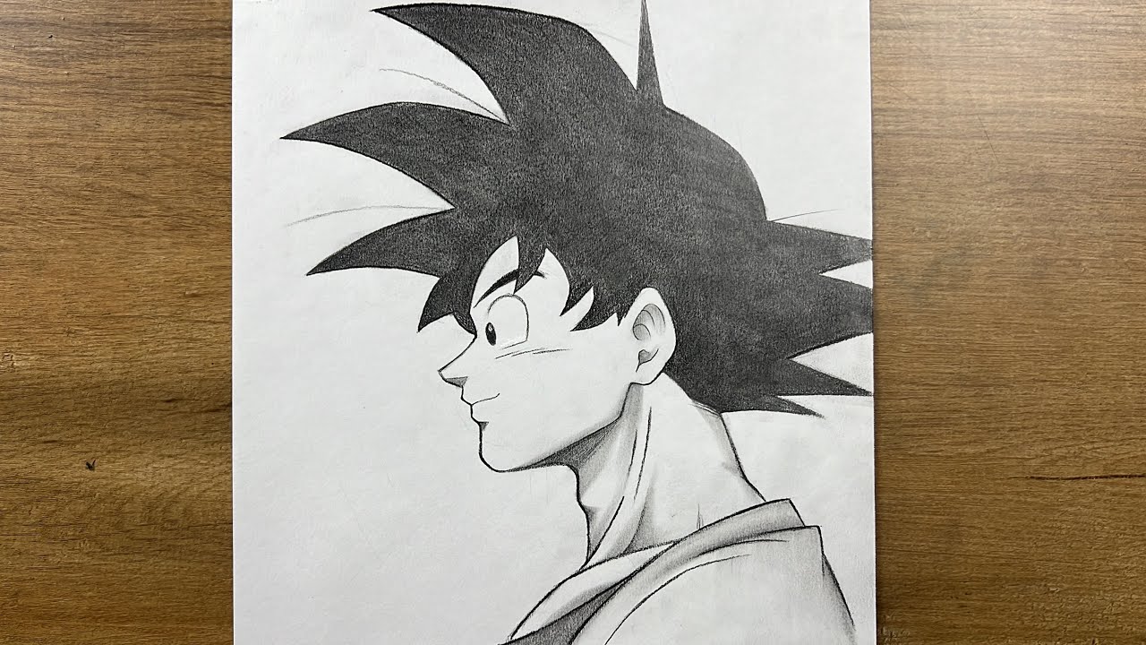 How to Draw Goku from Dragon Ball Z – Simple Method