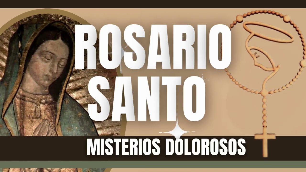 SANTO ROSARIO VIERNES 06 MARZO 2026 😢 MISTERIOS DOLOROSOS 🕊️ OFRECE TUS CRUCES✝️LA ORACIÓN SANA