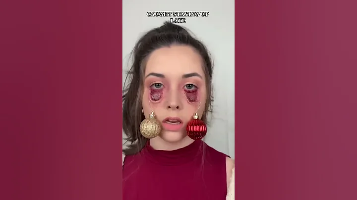 Christmas Series🎄 GONE WRONG?! 😱🌟 #shorts #Christmas #makeup #danisface