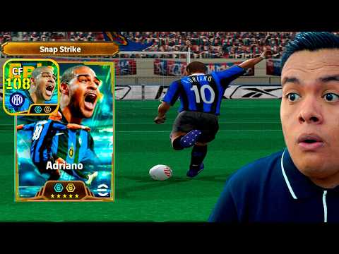 ADRIANO, but his CARD reaches 108 Overall in eFootball