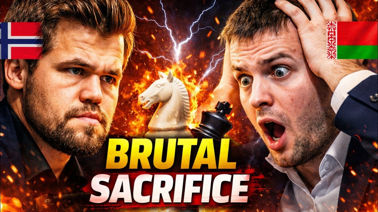 Магнус Карлсен не проявляет милосердия | Жестокое нападение и неумолимое господство