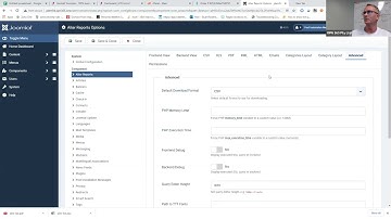 Joomla! User Groups AU - 2022-01 : Demo of Alter Reports component