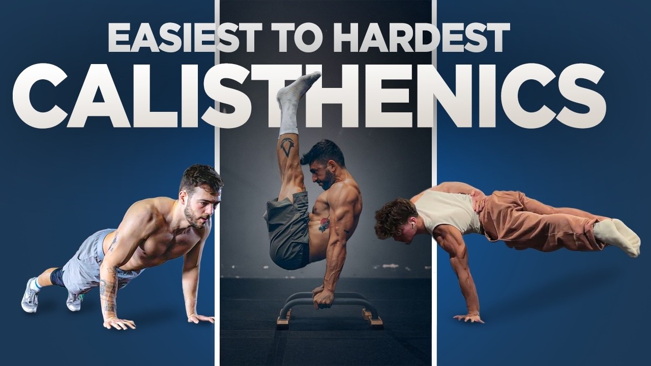 Top 10 Calisthenics Exercises Ranking (Easiest to Hardest) - YouTube