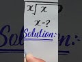 solve for X in this nice Algebra Math question #maths