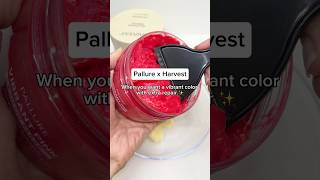 When you want a vibrant color with extra repair 💖 Pallure x Harvest