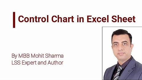 Easily Learn how to create Control Chart in Excel Sheet