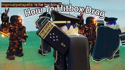 How To Hitbox Drag As Guest 1337 In Forsaken! // Roblox