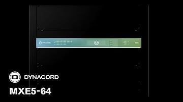 Dynacord presents MXE5-64 Matrix Mix Engine with SONICUE 1.4 Sound System Software
