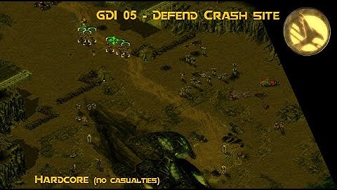 Command & Conquer: Tiberian Sun Hardcore (DEATHLESS) - GDI 05 - Defend Crash Site