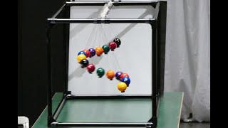 ずっと見ていられる振り子「ペンデュラムウェーブ」【静岡科学館る・く・る】