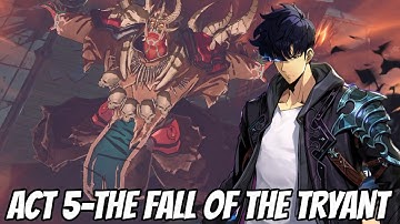 Solo Leveling Arise-Gameplay Walkthrough Act-5 The Fall of the Tryant|#sololevelingarise