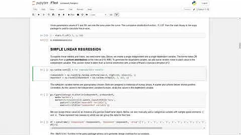 Linear models using the F distribution in python