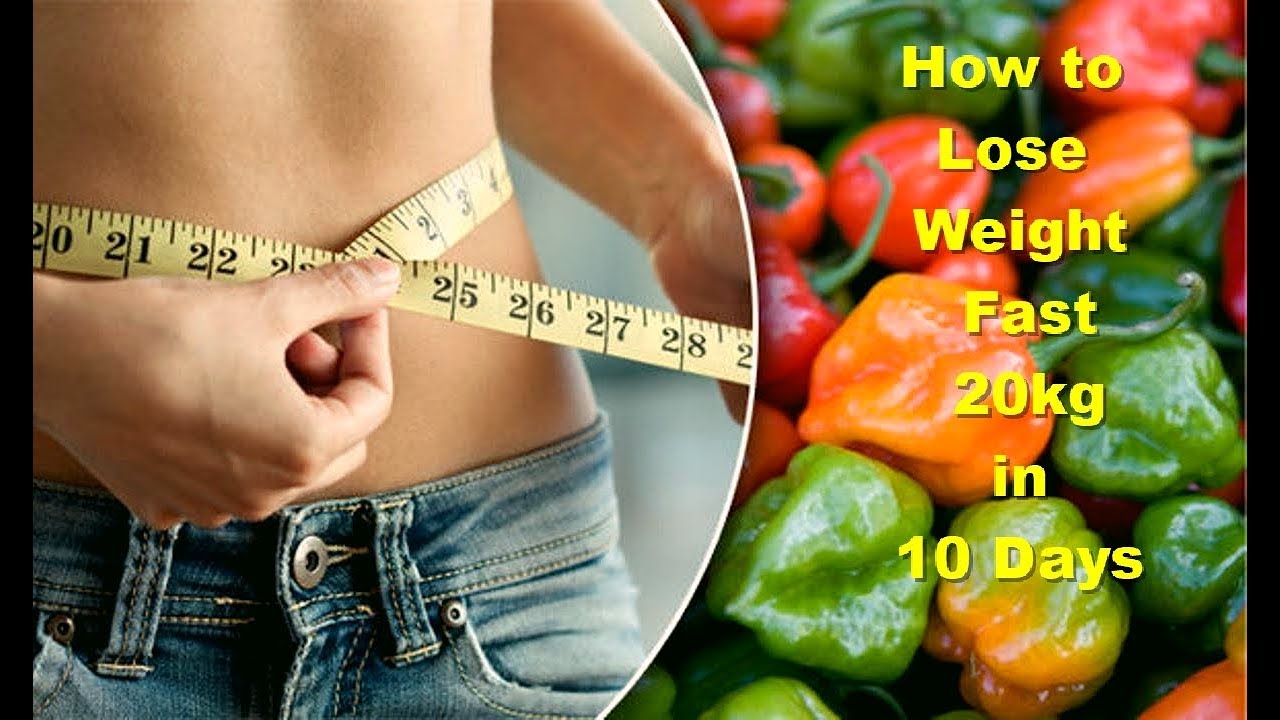 How To Lose Weight Fast 20 Kg In 10 Days Lose Belly Fat Overnight Loss 