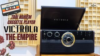 Trải Nghiệm Chơi Cassette Trên Tủ Đài 6in1 VICTROLA THE EMPIRE?Siêu Vintage Và Sang Chảnh