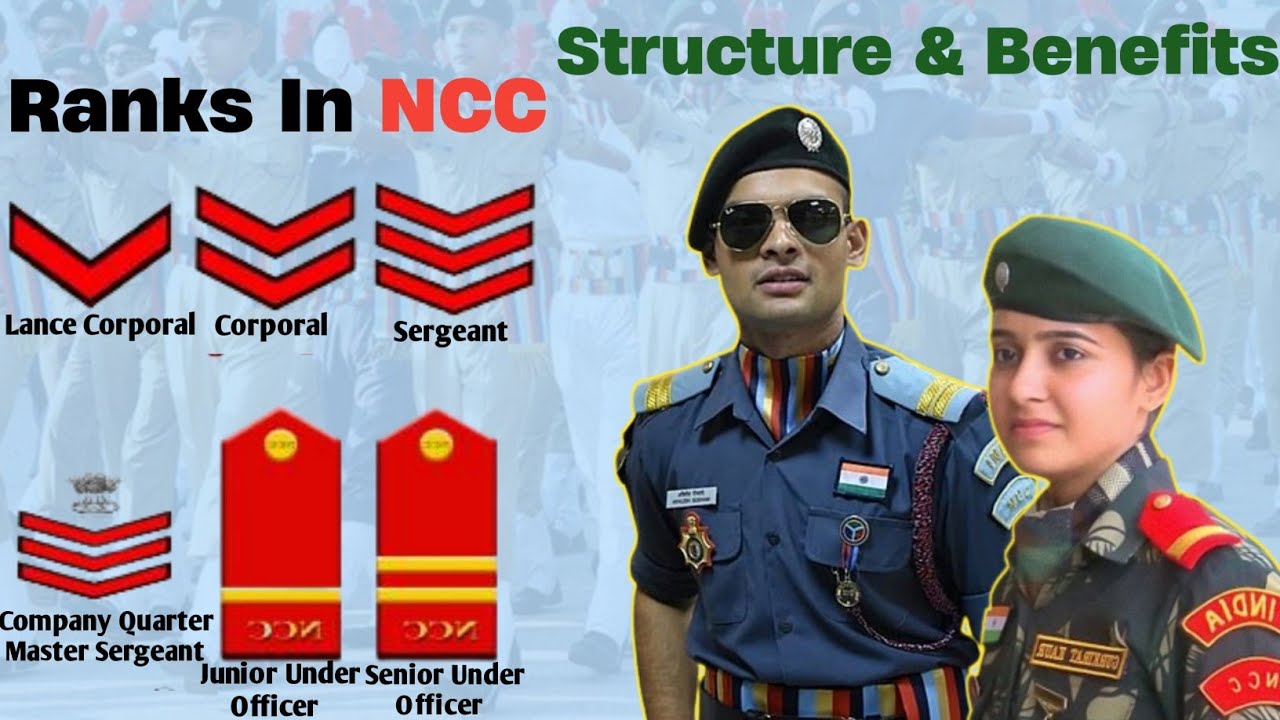 Ranks In NCC Rank Structure And Benefits Ranks Insignia In NCC Ranks In NCC Rank Structure And Benefits Ranks Insignia In NCC