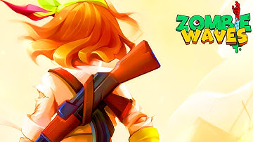 Zombie Waves Gameplay | iOS, Android, Role Playing Game