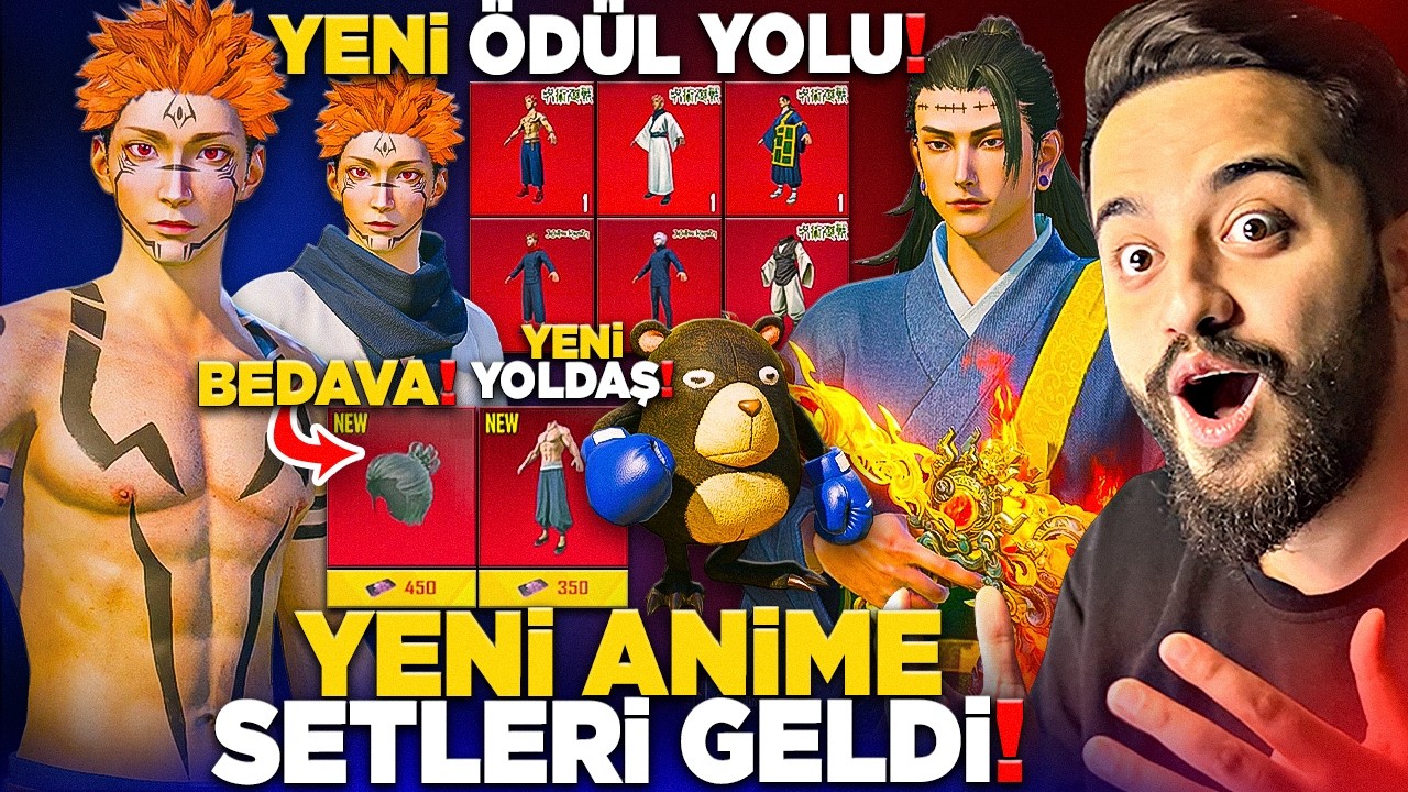 PUBGコート uriru様 NEW ANIME SETS ARE HERE! NEW REWARD PATH! AVAILABLE FOR FREE! PUBG