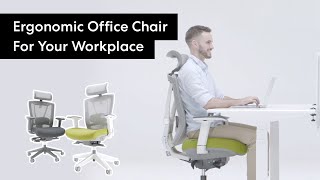 ErgoUP Curve - Cradled Leg Rest for Office Seat