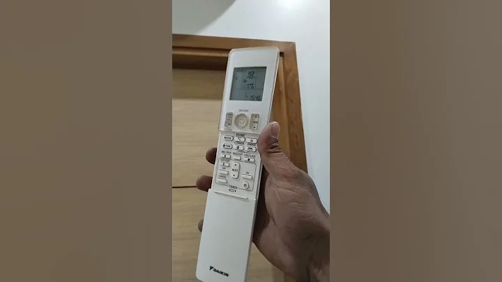 Daikin inverter ac error check from remote