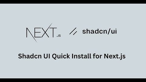 Integrate shadcn/ui with Next.js & Tailwind CSS v4